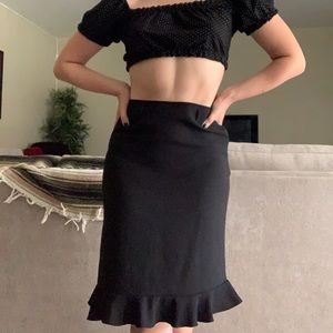 Black Pencil Skirt